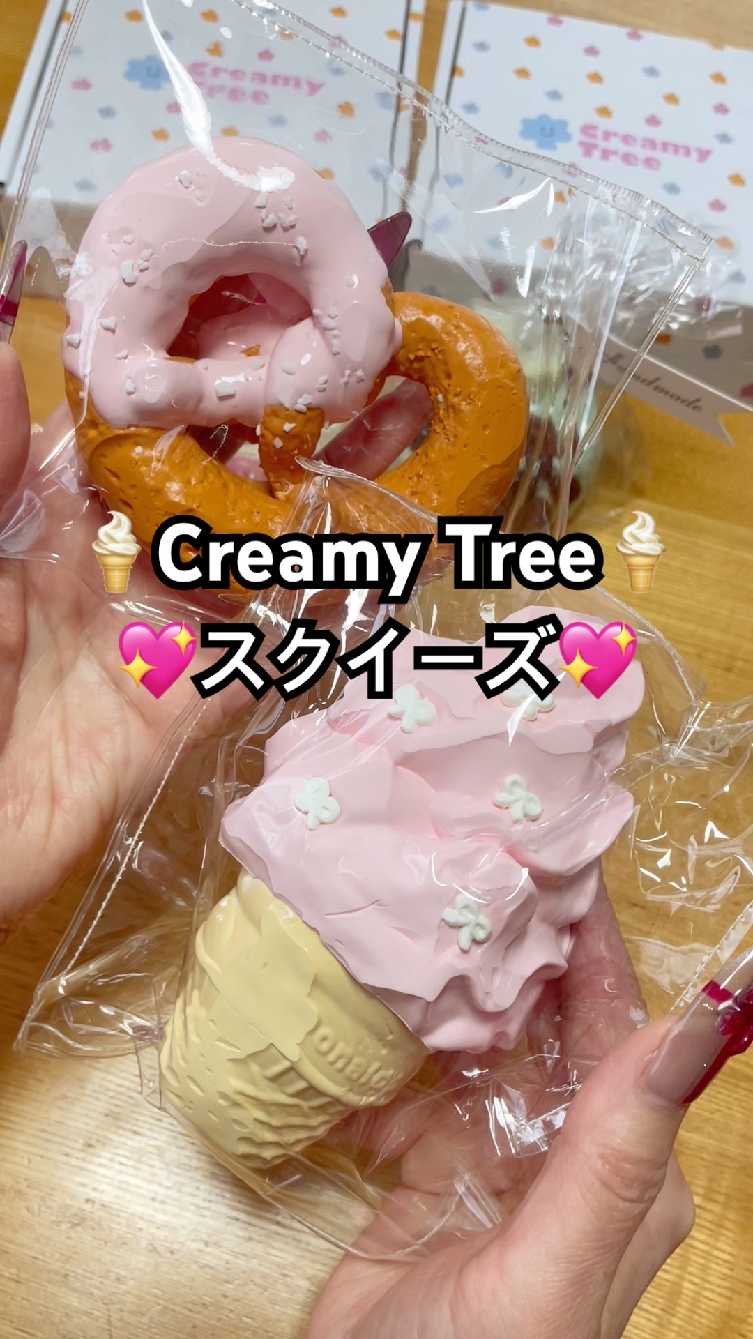 Super realistic and cute squishies 😆✨🍦Ice cream🍦🥨Pretzel