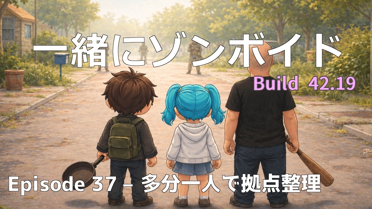 JP/EN【Project Zomboid】のんびりビルド42マルチZomboid｜Cozy Build