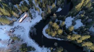 Kopparberg Brewery Kopparbergs Bryggeri Winter Drone Footage