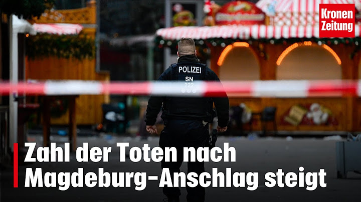 Anschlag in Magdeburg: Zahl der Todesopfer gestiegen | krone.tv NEWS