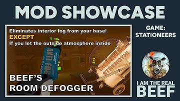 Beefs Room Defogger - Stationeers Mod