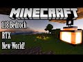 New World! - Minecraft bedrock RTX - no commentary