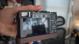 Panasonic Lx100 J.b. Camera Pro Wood Grip - Dslr Film Noob