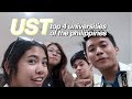 VLOGGING AT MY NEW SCHOOL (UST)