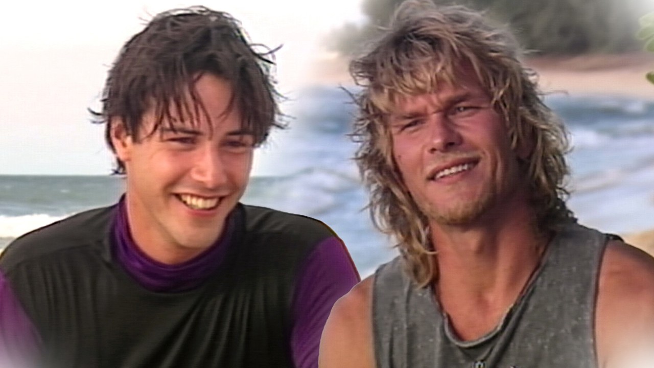 Point Break Turns 35! RARE Behind-the-Scenes of Keanu Reeves and Patrick Swayze | ET Vault Unlocked