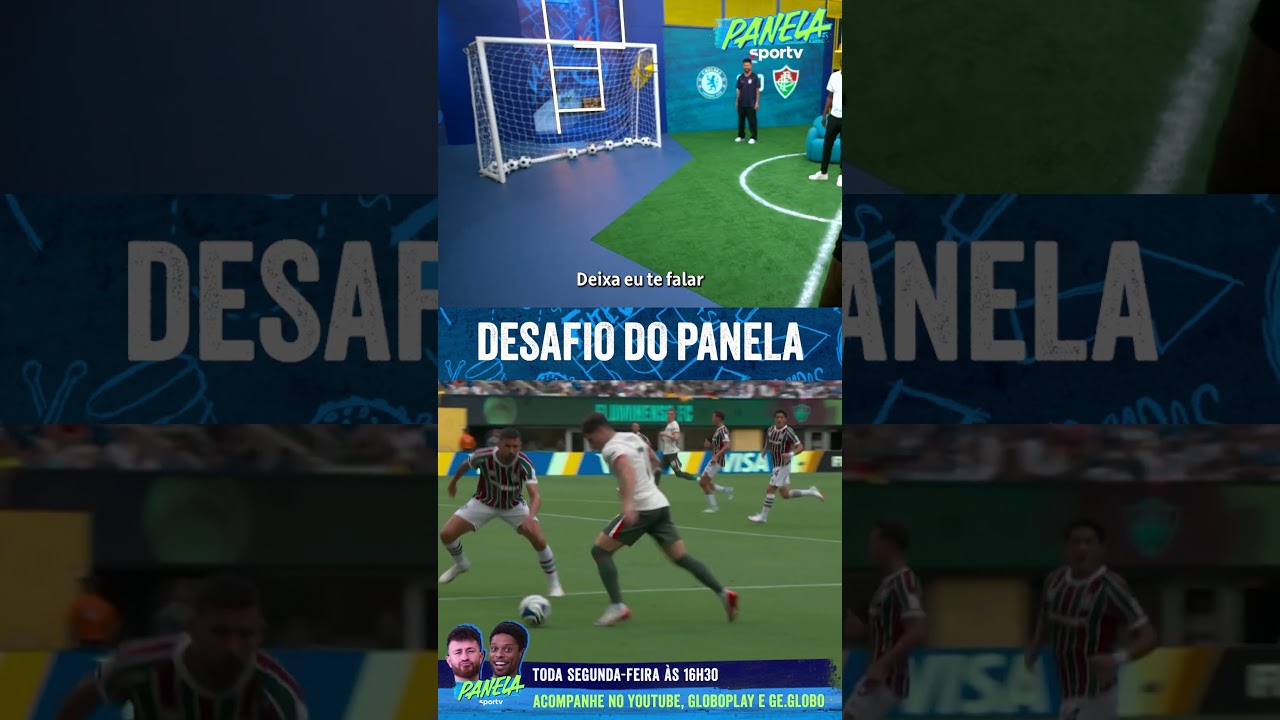 PANELA SPORTV TENTA REPRODUZIR GOL DE JOÃO PEDRO | #shorts | sportv