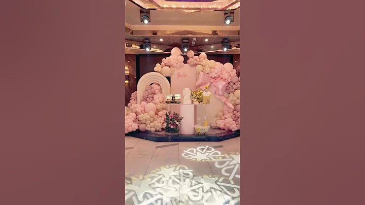 Balloon backdrop 2025 | #viralvideo #trending #shortvideo #shorts #birthday