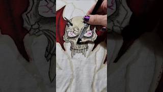 Making Batik 👕⚡️🦇 #painting #artprocess #tiedye #artreveal #spacemarines #spookyseason #dawnofwar