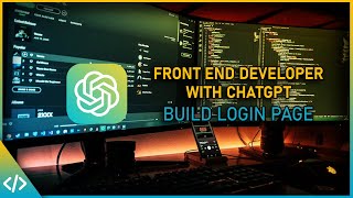 Front End Developer with ChatGPT Build Login Page