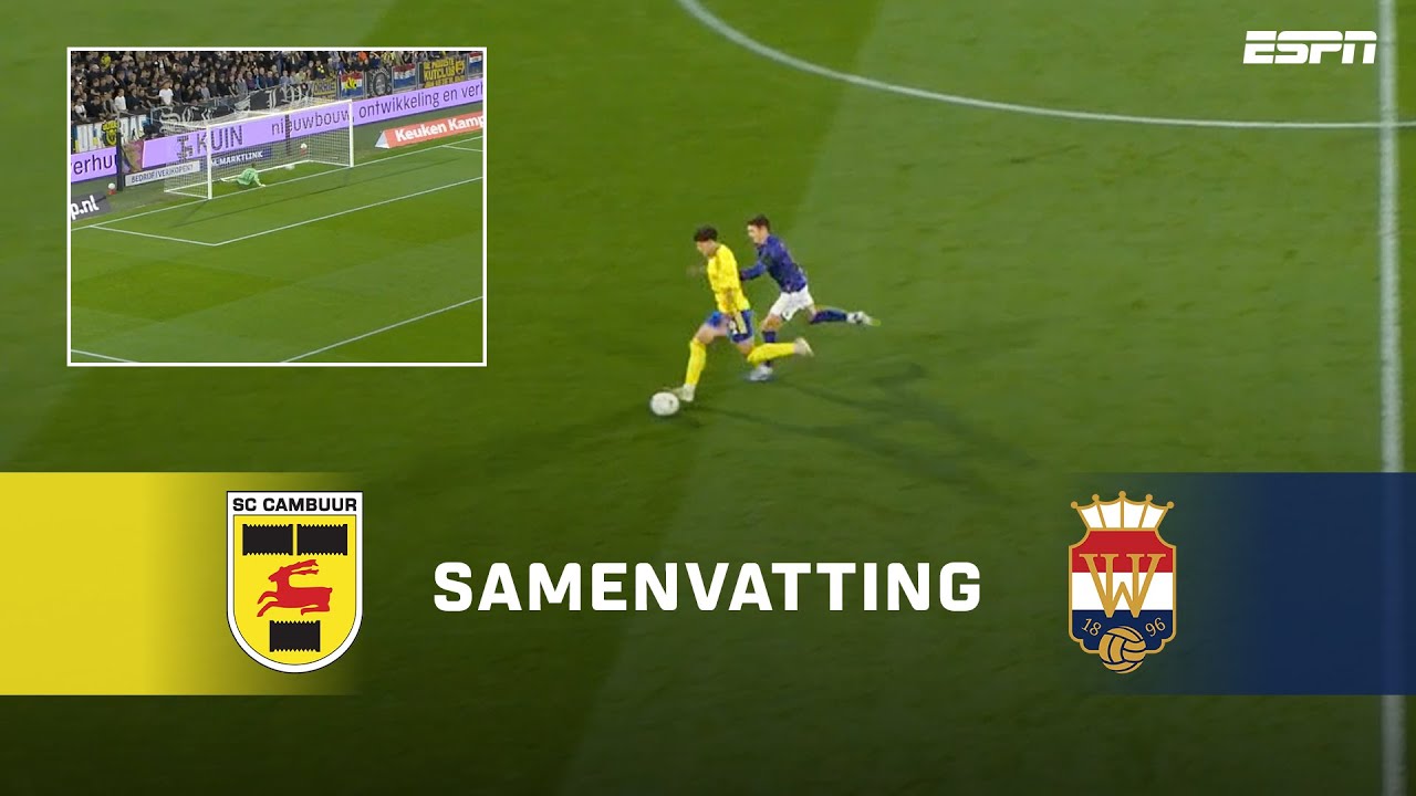 Een EIGEN GOAL vanaf 39 METER en een OMHAAL in de 89e MINUUT 🤯 | Samenvatting SC Cambuur - Willem II