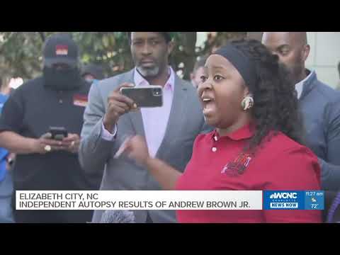Mother of Fred Cox Jr. joins call for justice with Andrew Brown Jr.'s family in Elizabeth City