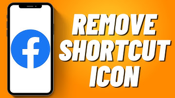 How to Remove Shortcut Icon from Facebook (2023)