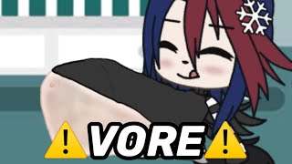 gacha life vore || Hanako vore Youki || Gacha Vore || ️Vore️ || Vore + Digestion || gacha vore ||