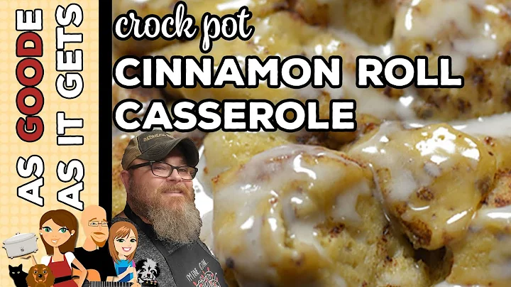 Crock Pot Cinnamon Roll Casserole