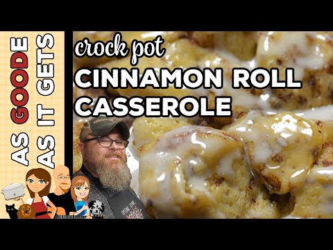 Crock Pot Cinnamon Roll Casserole « Running in a Skirt