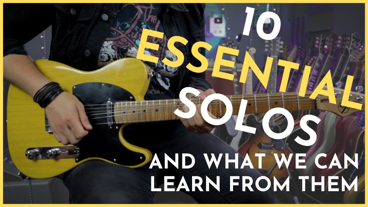 10 Essential Guitar Solos And What We Can Learn From Them - YouTube