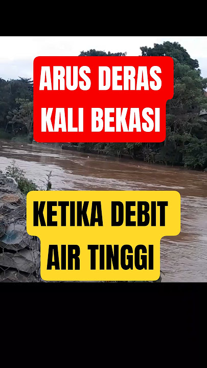 KALI BEKASI HARI INI #kdm #kangdedimulyadi #normalisasisungai #kalibekasi #kalibaru #trending #2025