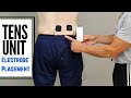 TENS Unit for Low Back and Sciatic Pain (Electrode Placement)