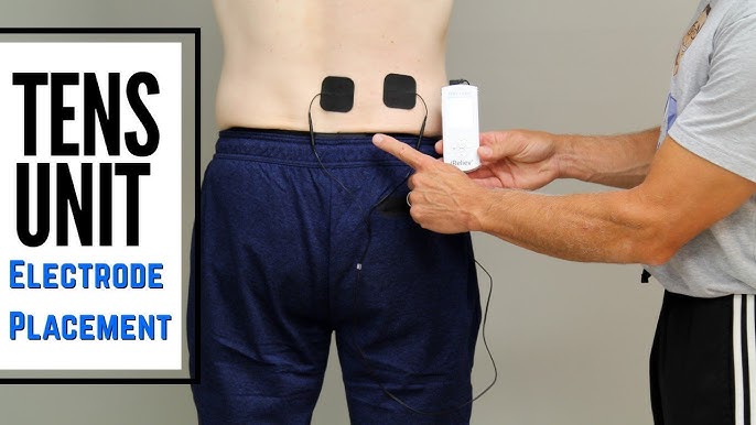 How to use a TENS Unit for Lower Back Pain Relief - Ask Doctor Jo 