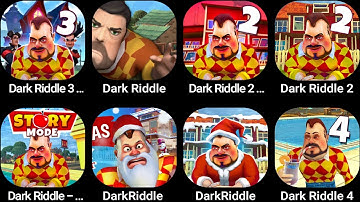 Dark Riddle 3,Dark Riddle,Dark Riddle 2,Dark Riddle 2 - Mars,Dark Riddle - Story mode,Dark Riddle 4