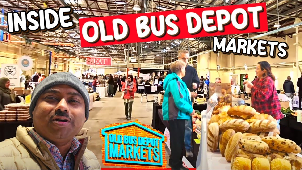 A Weekend Walk Through Canberra’s Old Bus Depot Markets