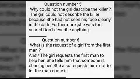 Play Number 1 . Heat lightning English 1st year Question answer.