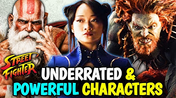 12 Underrated and Powerful Street Fighter Characters - Explored