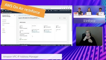 AWS On Air ft. Amazon VPC IP Address Manager (IPAM)