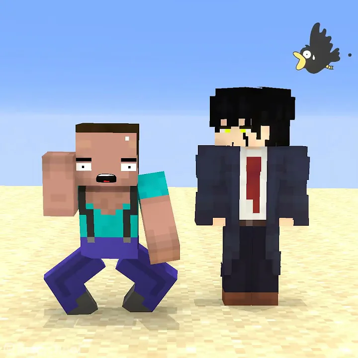 Help Herobrine win in the ball-throwing challenge! ?