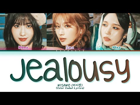 MISAMO Jealousy Lyrics Color Coded Lyrics