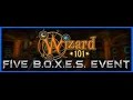 Wizard101 the five boxes  mooshu