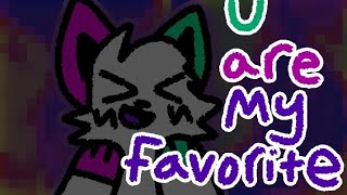 (EPILEPSY) U are my favorite! animation meme JollyCat (KittyDog)