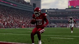 EA Sports College Football 26 / Arkansas Razorbacks Dynasty / Week 2 vs Arkansas State Red Wolves