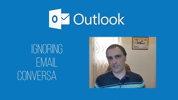 Ignore email messages in Outlook