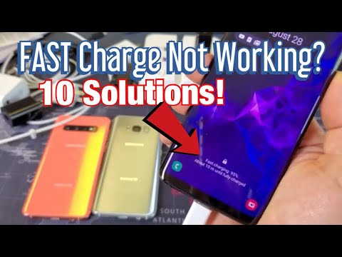 Galaxy S8/S9/S10: FAST Cable Charging Not Working? FIXED (10 Solutions)