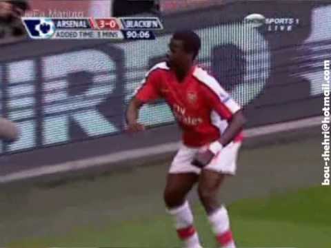 Thierry Henry & Emmanuel Adebayor & Emmanuel Eboue Dancing - Arsenal FC players First Team