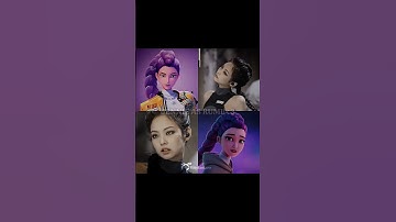 Thumbnail of Black pink memder as kpop Demon huntfrs #blackpink 💗