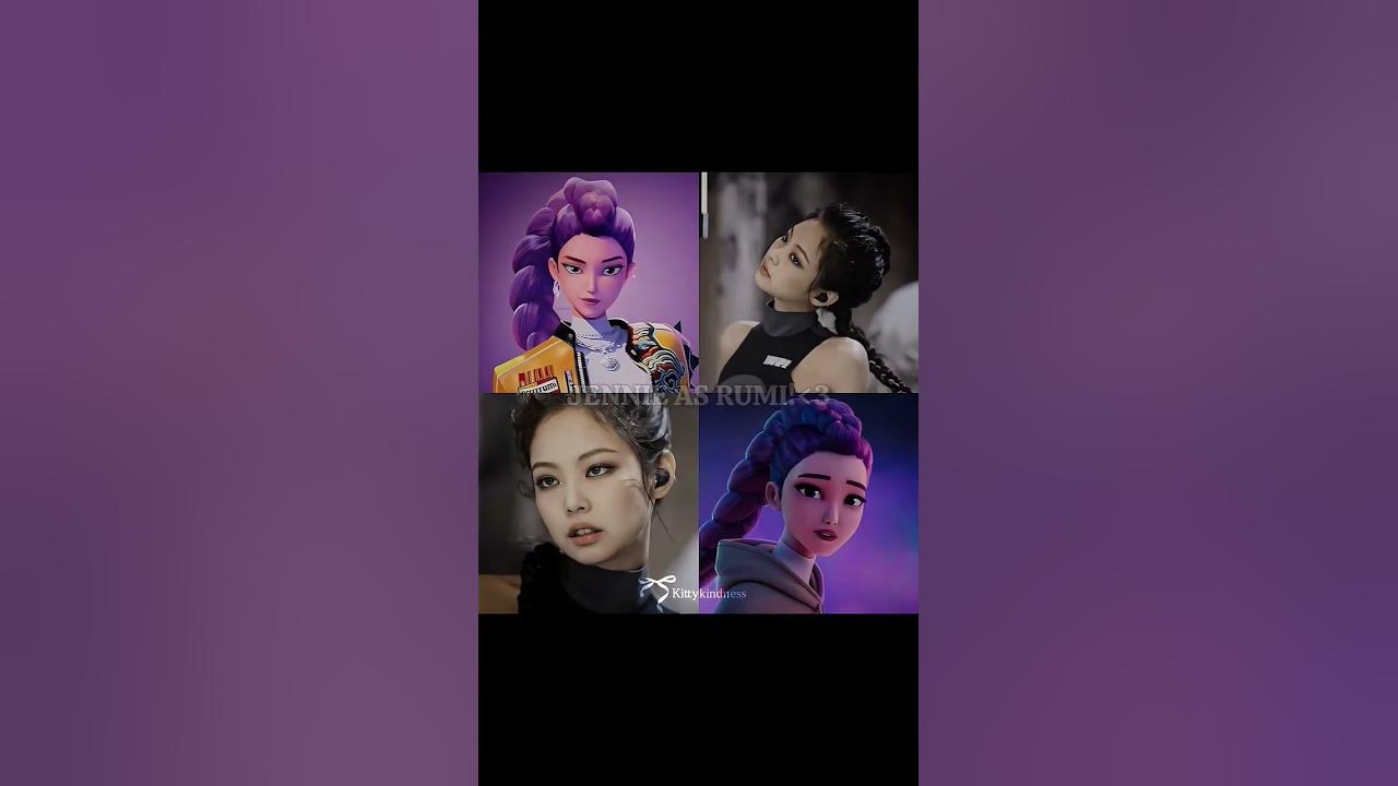 Black pink memder as kpop Demon huntfrs #blackpink 💗 Black pink memder as kpop Demon huntfrs #blackpink 💗