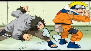 Naruto Fart on Kiba face 😜, during chunin exam and won, Naruto vs Kiba, English Sub