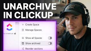 How To Unarchive In ClickUp (2026) | Spaces, Folders & Tasks