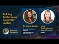Building resilience as nonprofit leaders keynote + chat | Global Nonprofit Leaders Summit 2025