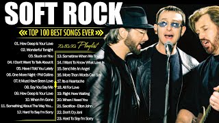 Bee Gees, Lionel Richie, Elton John, Phil Collins, Eagles, Foreigner📀Soft Rock Playlist 70s 80s 90s