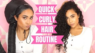 MY CURLY HAIR ROUTINE | PERFECT DEFINED CURLS
