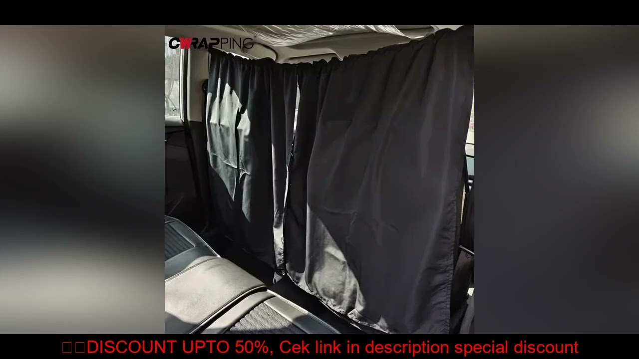 Universal Car Privacy Curtains Between Rear Seat Privacy Protection Sun Shades Side Window Covers fo