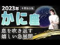 【2023 かに座】2023年蟹座の運勢　息を吹き返す　嬉しい急展開