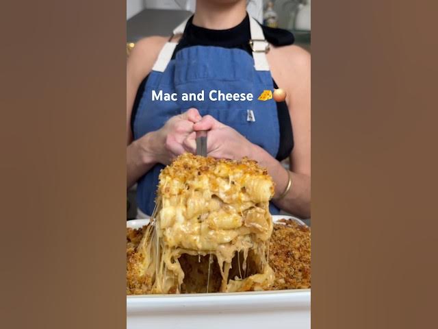 SMOKEY ONIONY CRUNCHY Mac and Cheese 🧀🧅 #thanksgiving #recipe