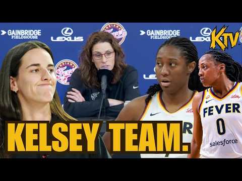WOW Aliyah Boston SIDES WITH Stephanie White Indiana Fever Kelsey Mitchell TEAM NOT Caitlin Clark
