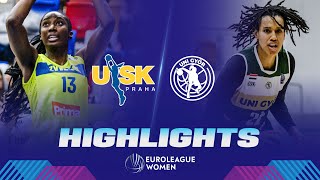 ZVVZ USK Praha v Serco UNI Gyor | Gameday 10 | Highlights | EuroLeague Women 2023