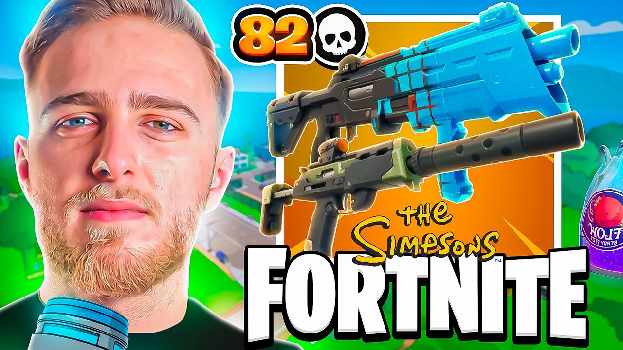82 KILLS sur la MAP SIMPSONS avec ce NOUVEAU COMBO tellement CHEATÉ.. (j'ai jamais vu ça)