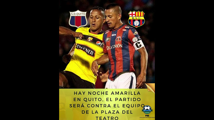SE VA A LLENAR EL BARCEHUALPA:¡La Noche Amarilla de BSC se viene a Quito